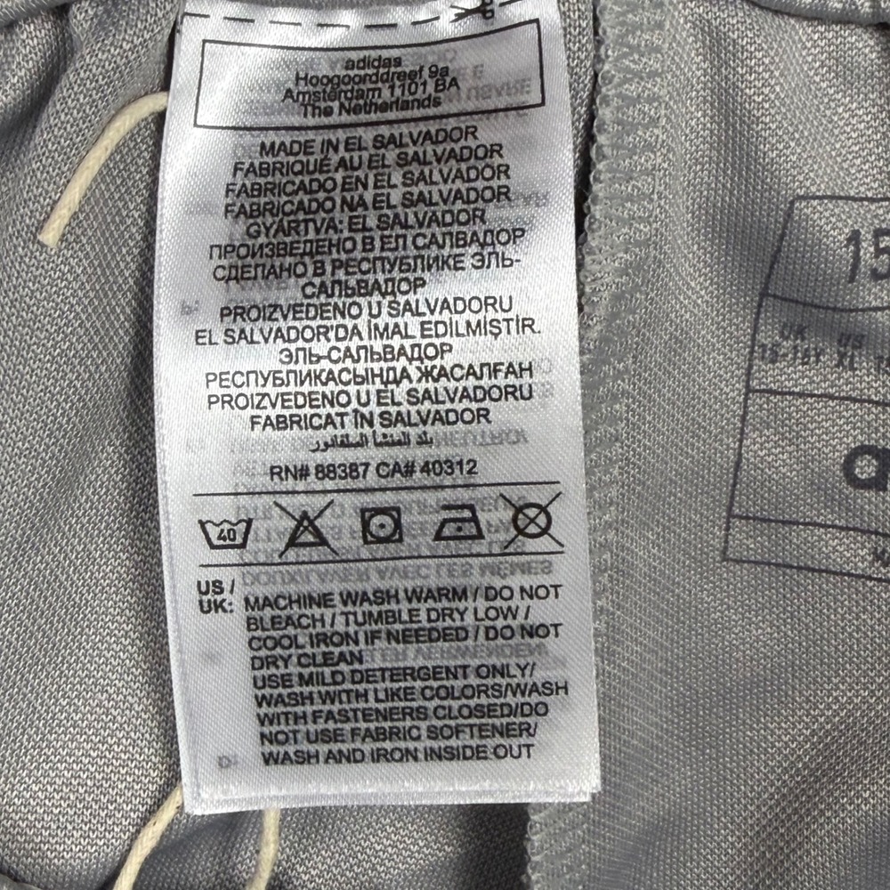 Adidas Kids Tiro 24 Training Pants Grey White Aeroready Joggers IV7249 XL 15-16Y - Picture 6 of 6